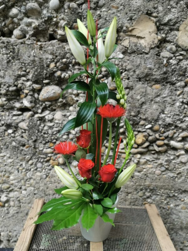 Composition « Rouge » hauteur