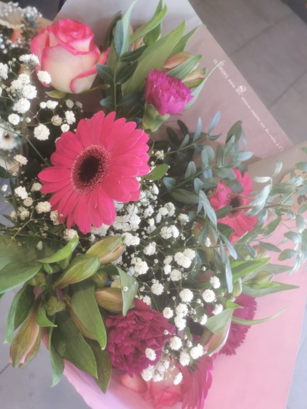 Bouquet longues tiges "Douceur"