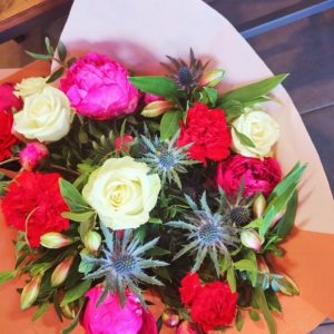 Bouquet longues tiges “Romance”