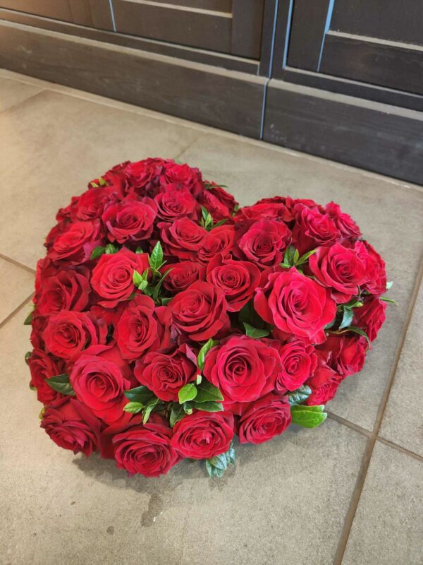 Coeur plein Roses rouge – Image 3