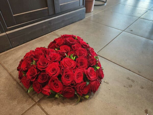 Coeur plein Roses rouge – Image 2